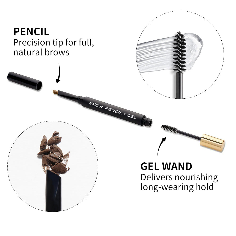 2 in 1 Brow Gel and Brow Pencil